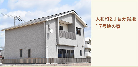 大和町2丁目分譲地17号地の家